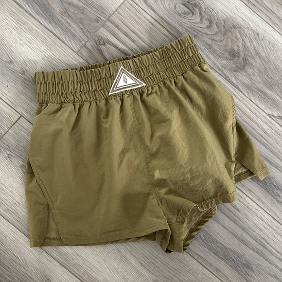 FP Movement by Free People Olive Athletic Shorts - Picture 1 of 7